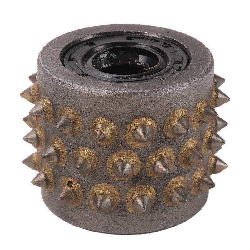 石材荔枝面磨轮大理石打麻合金滚轮多层磨轮荔枝面合金滚轮凿毛轮