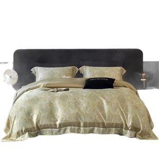 沁凉丝滑TENCEL丨进口60支奥地利兰精LF天丝四件套欧美式夏季裸睡