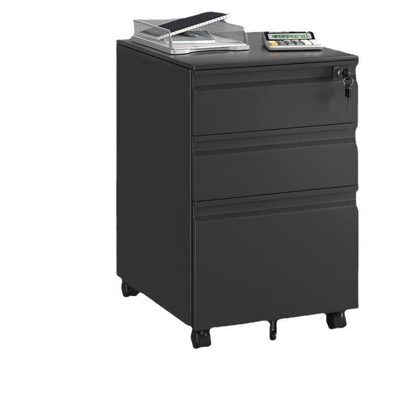 桌下活动柜铁皮文件柜办公室储物柜移动矮柜带锁抽屉柜收纳小柜子,商业/办公家具,办公储物柜,淘宝优惠券,粉丝福利购,淘宝优惠卷