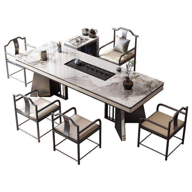 岩板茶桌客厅阳台茶台桌椅组合简约办公室泡茶家用一体茶几,商业/办公家具,茶台/茶桌,淘宝优惠券,粉丝福利购,淘宝优惠卷