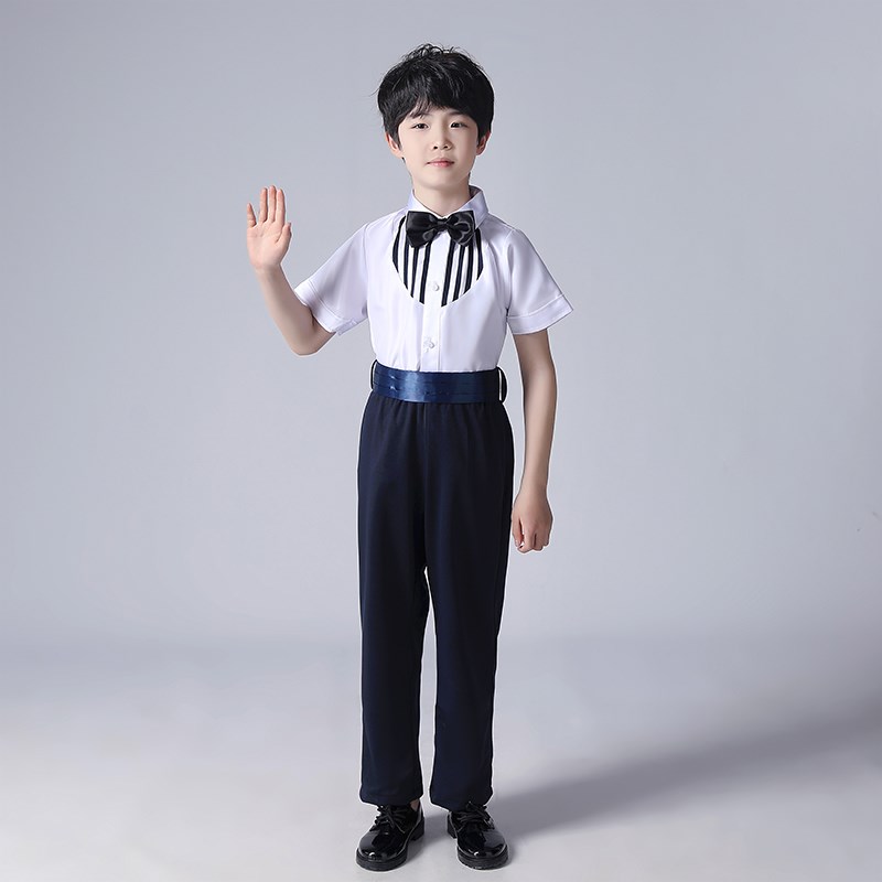 速发六一儿童大合唱团中小学生男童舞蹈演出服套装朗诵表演服装