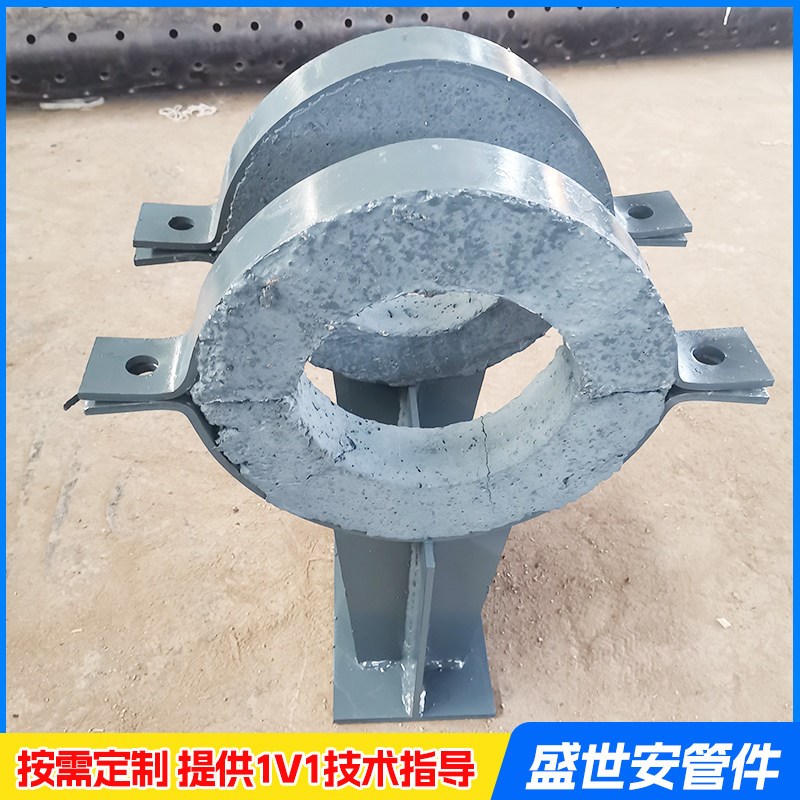 速发保温管托聚氨酯保冷管托蒸汽管道支架滑动支座红松木隔热管托