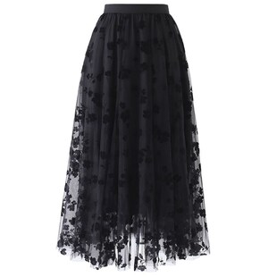 速发HI-FASHIO High Wst Log sh Skirt Tue Skirt Wo