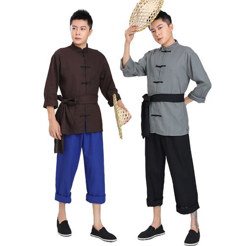 速发民国农服百姓民装贫民妇村姑小品话剧笑出服搞演快手