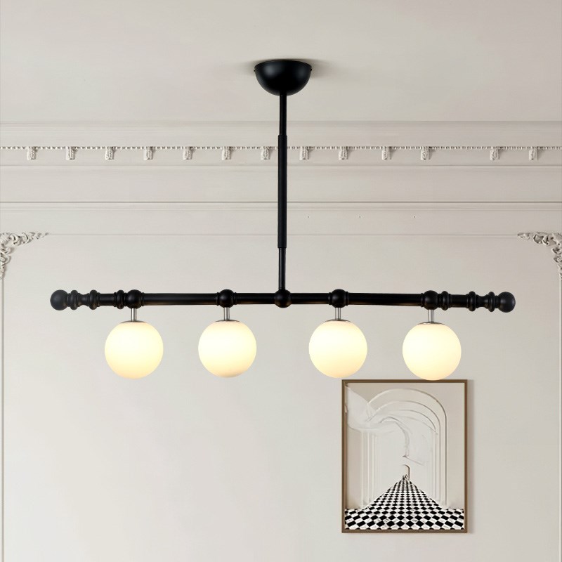 速发餐厅吊洋美式复古魔豆厅桌灯宅寂风创意法式南灯客厅饭餐吊灯