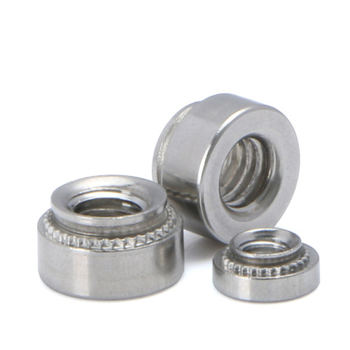 速发04不锈钢压M螺母圆螺帽压铆4压板螺母螺丝帽铆件M5M6