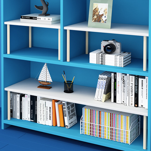 速发书柜分层架柜子内分隔置隔架柜架物板橱柜衣书隔断层板放收纳