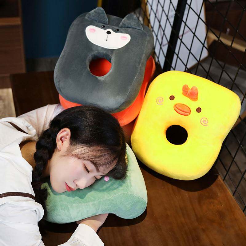 速发中午睡觉生器工位办公室夜班上班族午神枕儿童抱枕小学睡坐着