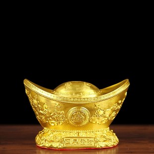 速发招财进宝金元 饰礼 摆宝件大号存钱罐店铺开业品品酒柜办公桌装