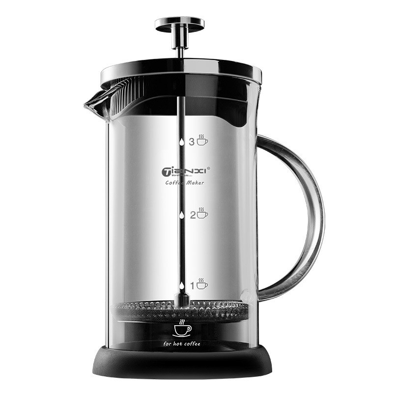 速发法压壶 家用煮滤泡式茶奶咖啡杯冲打器手冲咖啡壶