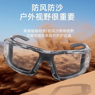 护目镜防飞溅花粉过敏防风沙防灰尘防尘防雾男女骑行劳保防护眼镜