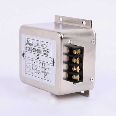 台湾KEILS电源滤波器220V抗干扰滤波器端子台30A三相三线380V滤波