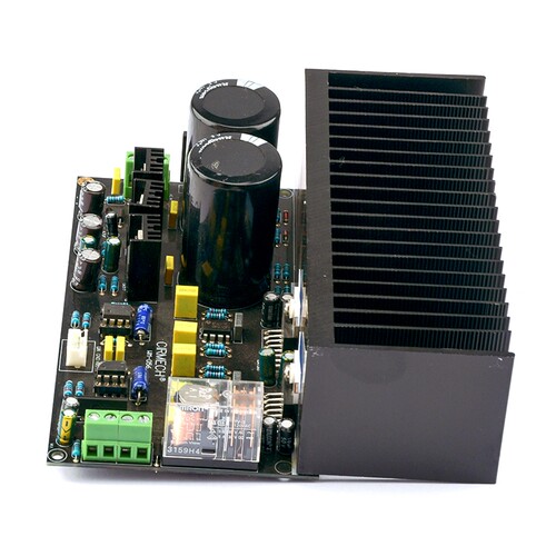 TDA7293立体声2.0功放板模块大功率OP07直流5534前级放大沉金PCB