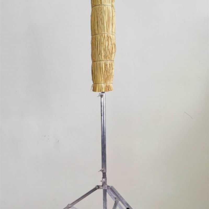 冰糖葫芦稻草把子可肩抗移动展示架稻草靶子摆摊怀旧复古便携架子