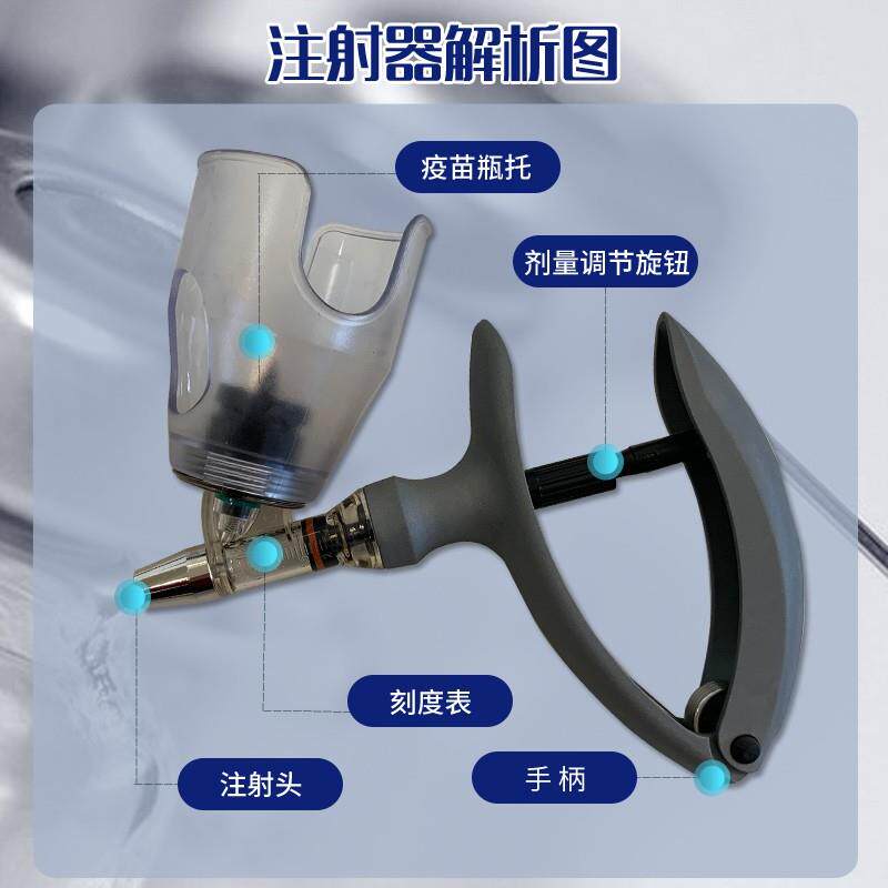 德国进口兽用连续注射疫苗器猪牛羊用注射针鸡鸭鸽疫苗注射枪鲁牧