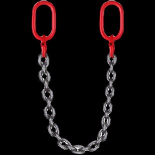 成华巨力吊索具双头环起重炼条吊索具G80锰钢行车吊环挂钩吊索具