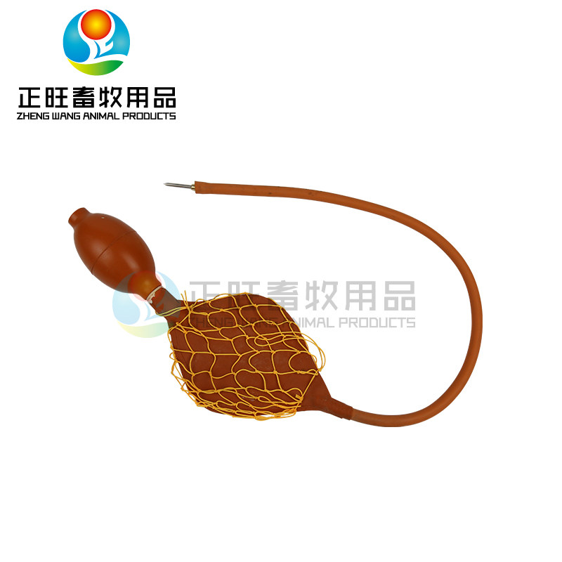 兽用子宫冲洗器 牛子宫清洗器洗涤器冲洗器 双链球不锈钢杆冲洗器