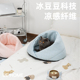 夏季 贝壳猫窝安全感猫咪躲避屋小型犬降温凉感狗狗窝舒适睡眠睡垫