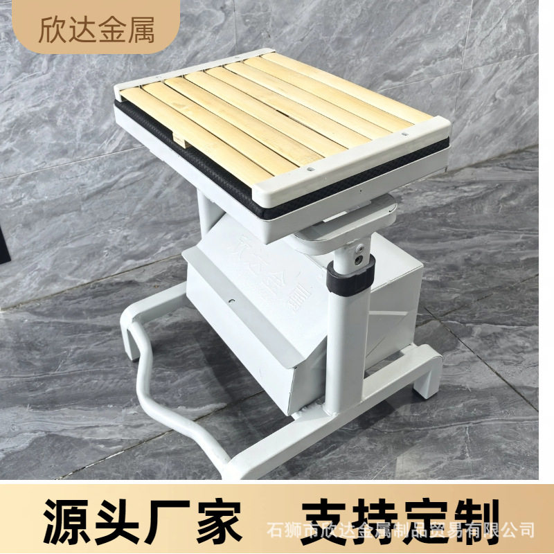 双面升降无靠背带储物箱车工凳/车工椅/员工凳 高度可调(可选旋