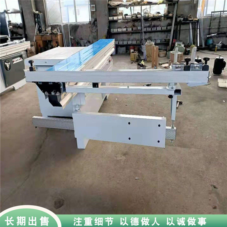 90度45度斜切直切木工精密锯数控推板定位纠偏木工锯现货