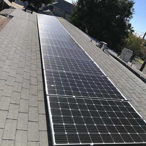 沥青瓦光伏组件支架套件铝合金太阳能斜屋顶支架