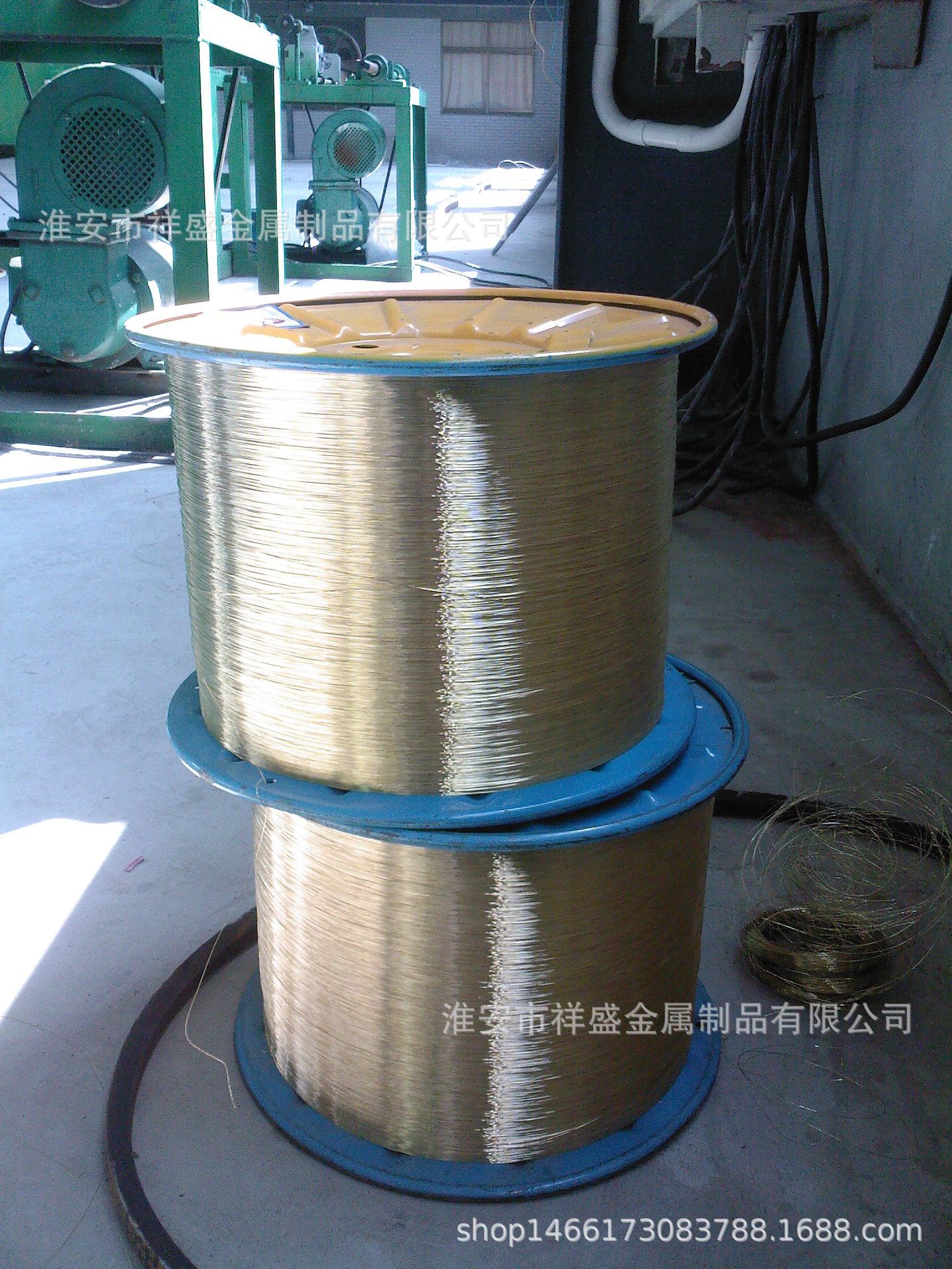 实力厂家供应高碳镀黄铜钢丝强度稳定汽车拉索厂用黄铜丝