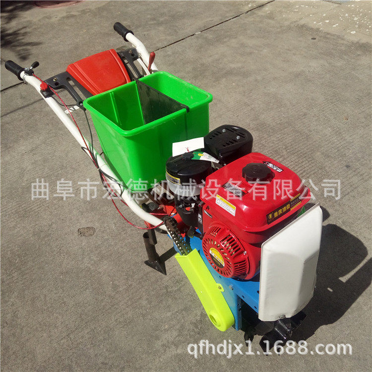 自走式汽油播种机 农用玉米施肥机 小麦追肥机参数