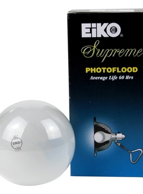 EIKO ECT 120V 500W照片泛光灯灯泡磨砂球泡