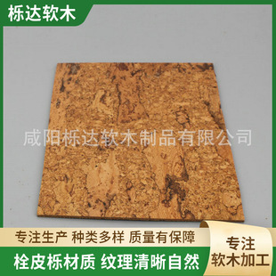 厂家批发舒林软木家用复合地板粘贴隔音吸声轻奢软木手工直铺地板