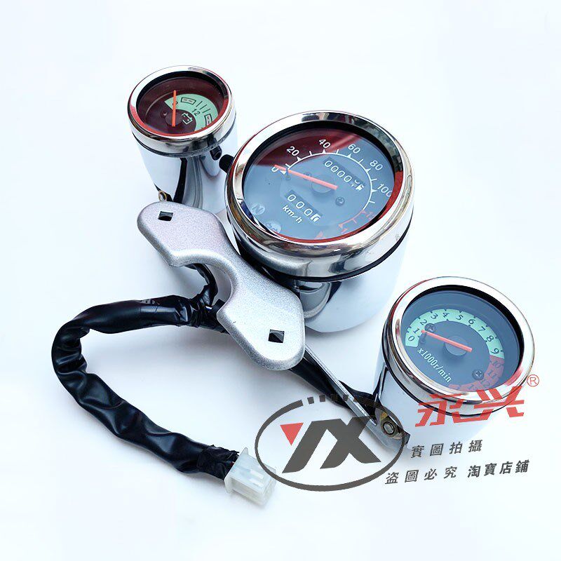 适用钱江风暴太子QJ150-3A/3B/18F仪表 里程表 码表总成