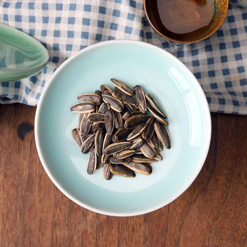 青瓷中式高脚茶点盘家用甜品零食果盘小吃点心托盘供盘果盘干果蓝,餐饮具,果盆/果盘/果篮,淘宝优惠券,粉丝福利购,淘宝优惠卷