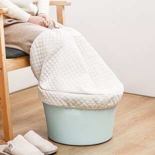 泡脚桶保温罩熏蒸罩盖子木桶盖布熏蒸桶罩子蒸汽盖腿布保温盖加厚