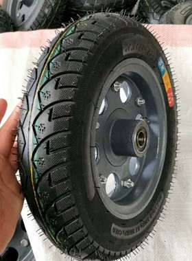 300-8铸铁钢圈充气单轮.单只载重350KG 轴承孔径20.mm厂家直销