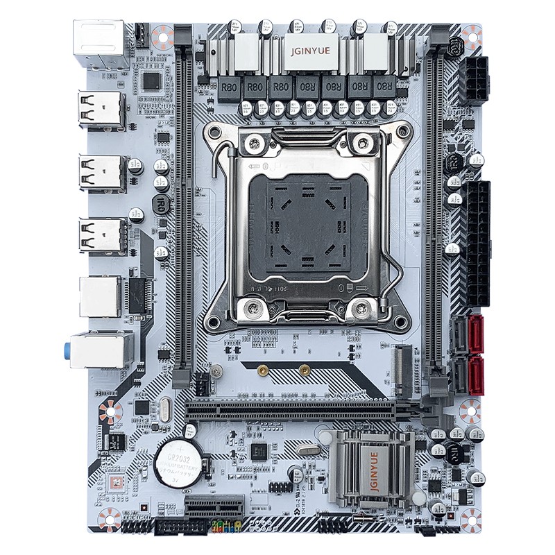 精粤X79豪华主板2011针DDR3双通道cpu套装至强E52680 2670 2696V2