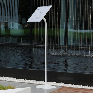 A3展示牌磁吸海报架立式落地广告牌参数牌支架A4指示引导告示水牌