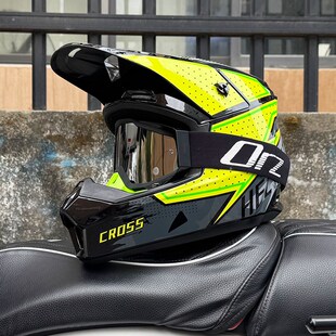 ORZ越野摩托车头盔男女拉力全盔山地自行车速降四季全覆式3C认证