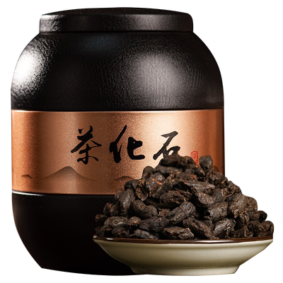 【十年陈糯米香碎银子】诸子红 碎银子茶化石 普洱熟茶500克/罐
