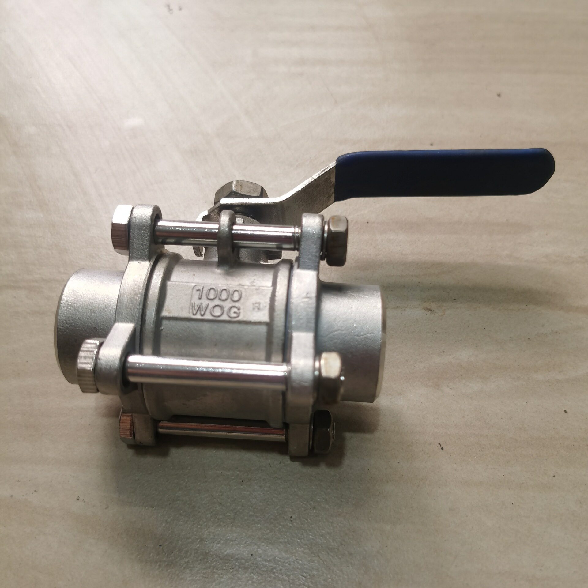 304不锈钢重型阀门316三片式焊接丝扣球阀开关Q61F高温高压4分1寸