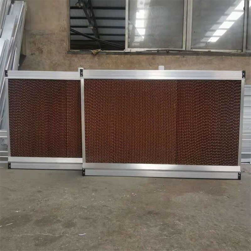 水帘纸15cm铝合金蜂窝纸 畜牧养殖温室大栅厂房水帘降温湿帘纸