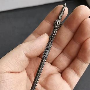 原创时尚堕龙剑游龙剑异色版七剑下天山国潮文玩原摆件配饰