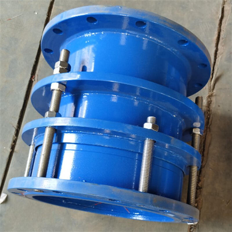 不锈钢可拆式传力接头管道钢制大口径双法兰限位伸缩器