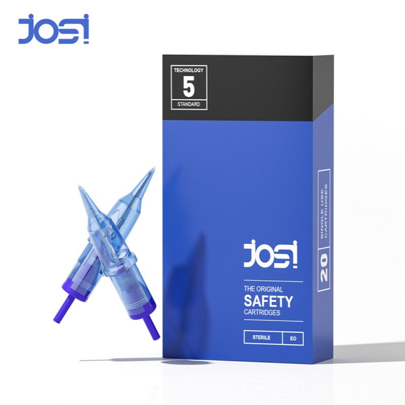 JOSI纹身针0.18MM单针圆三针纹绣纹眉纹发一体针纹身器材