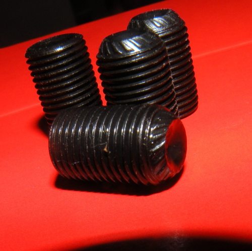 M10-1.25M12-1.25DIN916K滚花机米螺丝防滑紧定12.9花齿发黑止付