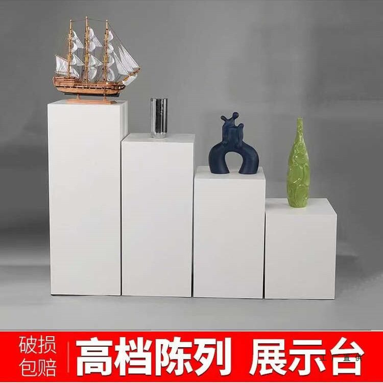 白色木制烤漆模特底座