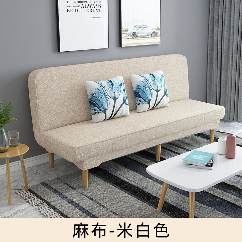 沙发床两用出租房可折叠小户型沙发双人三人简易客厅布艺懒人沙发
