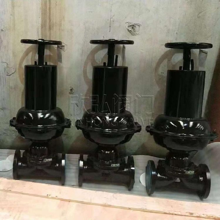 EG6K41J英标常开式气动隔膜阀 盖米 直流 电动 欣弘阀门