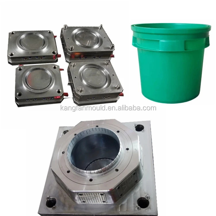 注塑桶模具塑料桶注塑塑料件模具塑料制品模具开发PP模具制造