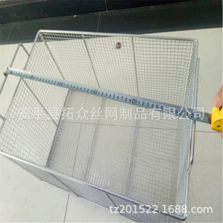 厂家供应大型储物框超市用周转框大型沥水篮不锈钢沥水框