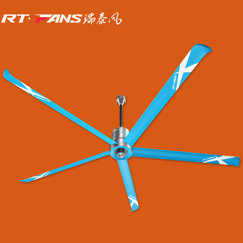 瑞泰风工业吊扇大型节能风扇 5片扇叶低噪音大风量RTF-YF-3E-91