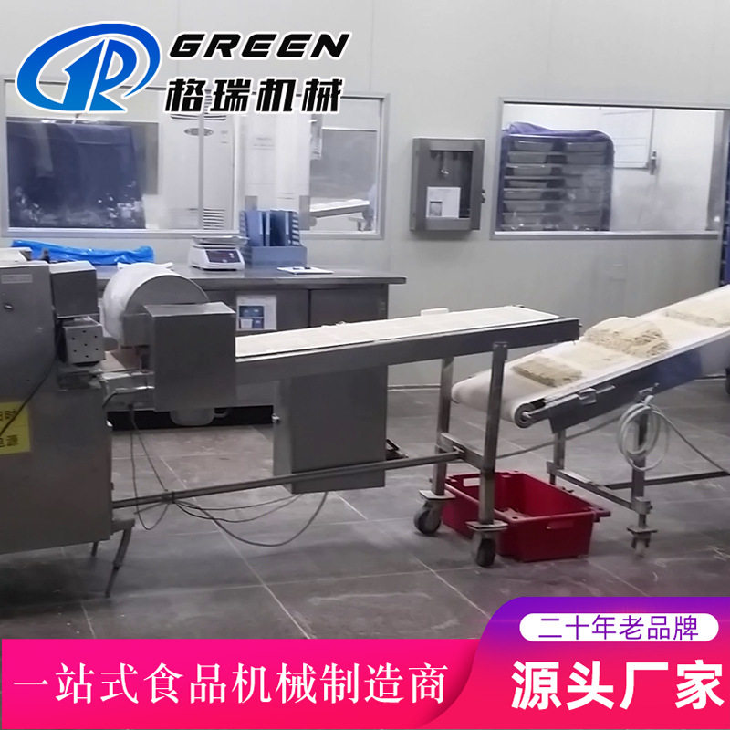 大型细面宽面大宽面条生产线不锈钢面皮面条生产设备压面机器